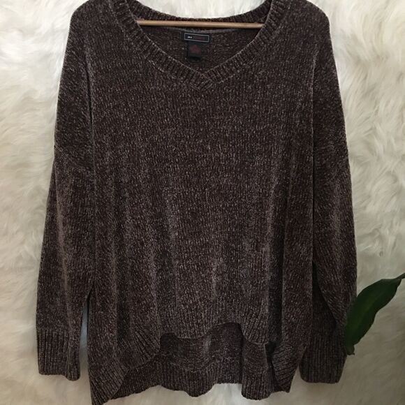 Ms. Maggie Plus size shimmer super soft sweater - Picture 1 of 4